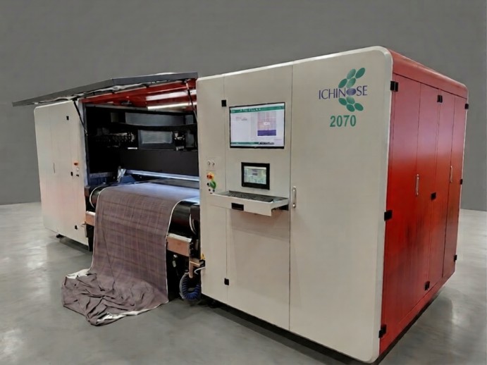 Ichinose IPX-2070 Digital Inkjet Printer Textile Printing Machine 12 Colors High Speed