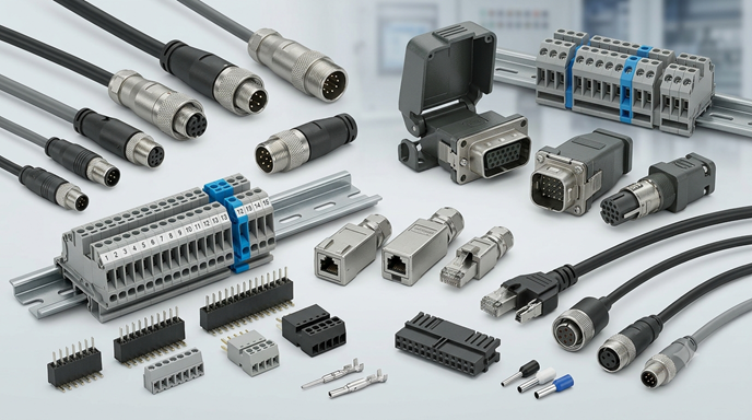 RS Components Connectors & Terminals for Industrial Applications